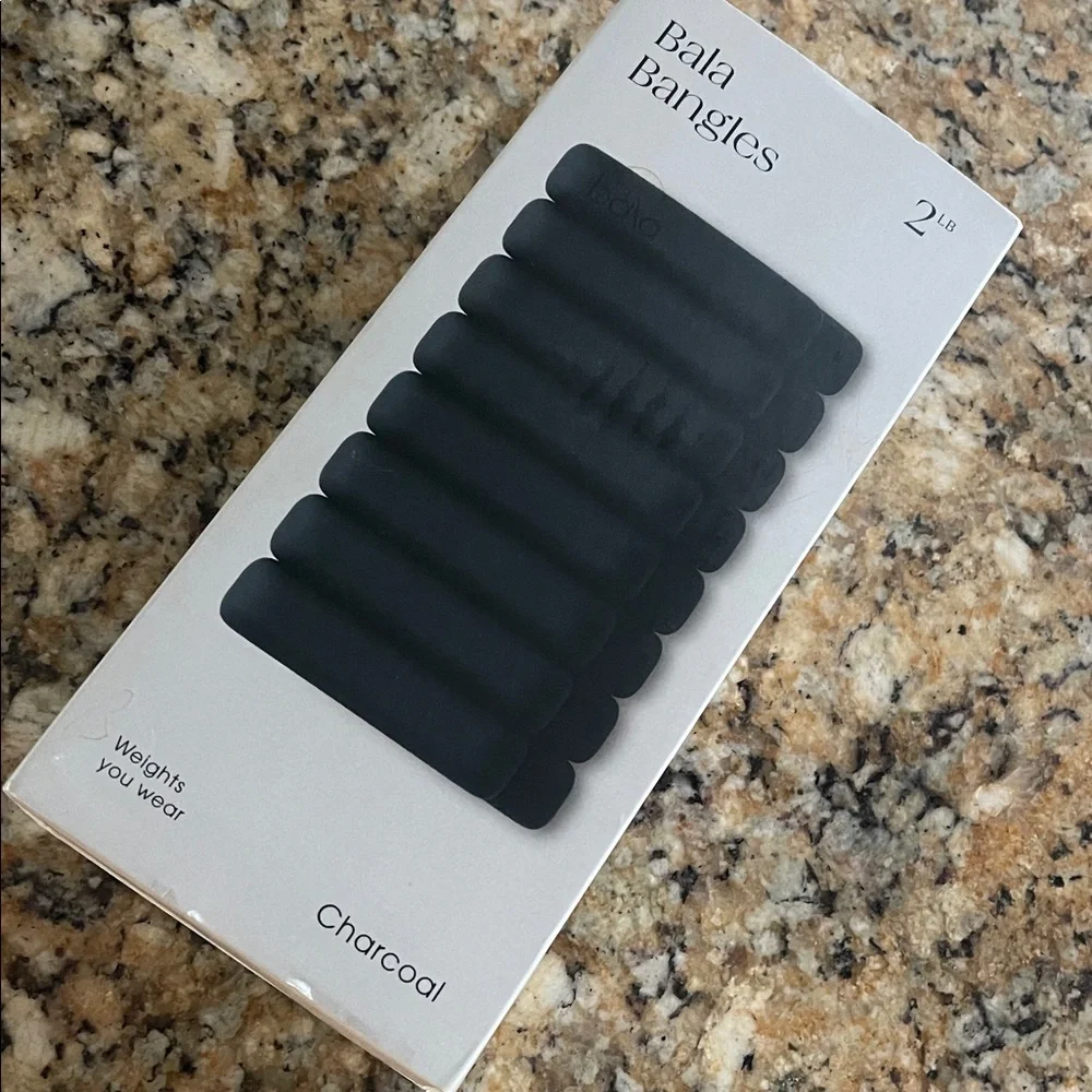 Bala Charcoal Fitness Bangles (NIB) - Picture 1 of 1